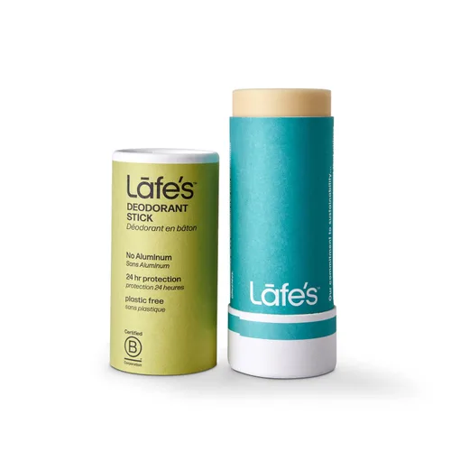 Miniatura 2 de Lafe's Desodorante natural Desodorante natural en barra sin plástico de 2.25 onzas en embalaje de papel Sin aluminio, parabenos ni bicarbonato