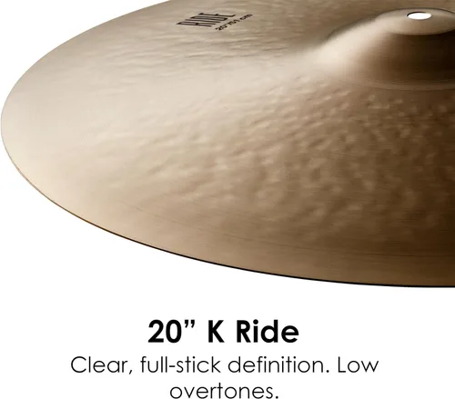 Miniatura 3 de Zildjian Serie K - Platillo ride de 20 pulgadas (50,8 cm)