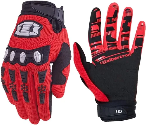 Seibertron - Guantes unisex para bicicleta BMX MX ATV MTB, guantes para bicicleta de montaña, ciclismo, todoterreno/Dirt Bike, guantes de carretera