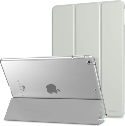 Miniatura 38 de MoKo Funda para iPad 9.7 2018/2017 de 5ª / 6ª Generación - Funda delgada y ligera con soporte para Smartphone con parte trasera translúcida