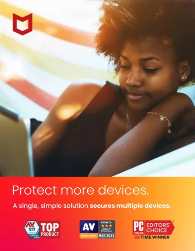 Miniatura 5 de McAfee Protección total 2022 3 dispositivos Software de seguridad antivirus de Internet VPN, administrador de contraseñas, monitoreo de web