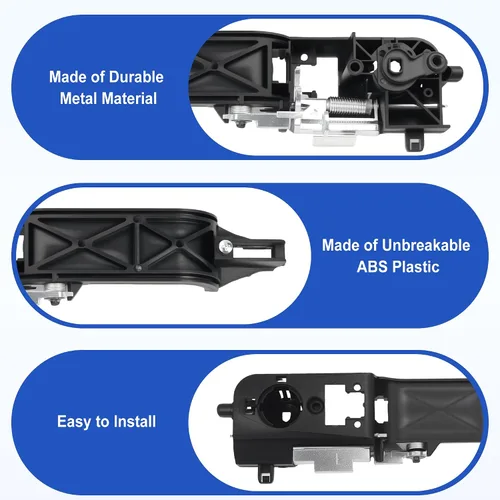 Miniatura 3 de 8s4z5426685b Soporte de Manija de Puerta del Conductor Delantera Izquierda Refuerzo de Base para 2008 2009 2010 2011 Ford Focus Reemplaza