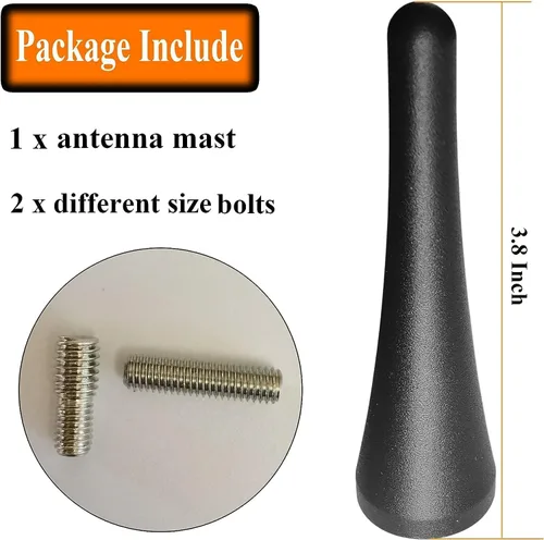 Miniatura 5 de Antena de aluminio de 3.8 pulgadas para Ford Transit (2013-2025), repuesto de antena para Ford Transit 150 250 (2013-2025)
