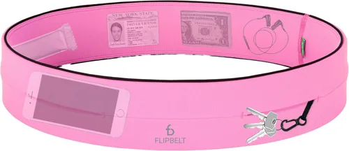 Miniatura 11 de FlipBelt - Cinturón de correr clásico, riñonera para correr unisex, empresa de EE. UU Negro