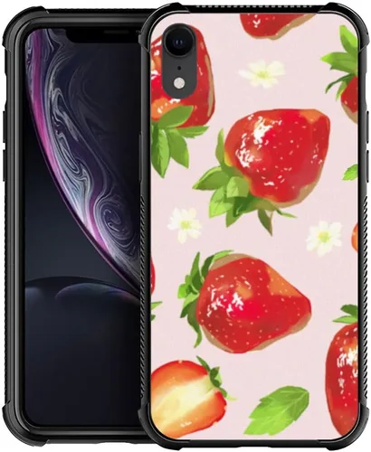 Miniatura 31 de DJSOK Funda compatible con iPhone XR, H American Eagle Flag con cuatro esquinas, protección a prueba de golpes, TPU suave y patrón de policarbonato