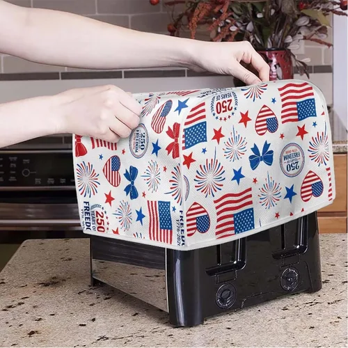 Miniatura 2 de Fundas para tostadoras, resistentes a las manchas, ligeras, a prueba de polvo, compatibles con la mayoría de las tostadoras de 2 rebanadas
