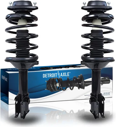 Miniatura 70 de Detroit Axle - 2 puntales delanteros para Chevy Equinox GMC Terrain Saturn Vue Pontiac Torrent Suzuki XL-7 Captiva Sport Struts completos con muelle