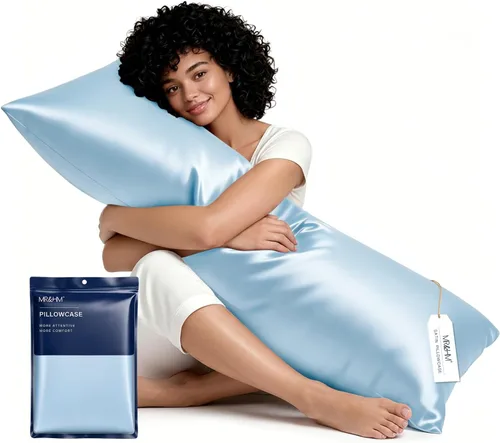 Miniatura 20 de MR&HM - Funda de almohada de satén 16- verde floral