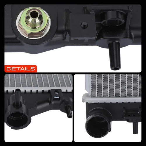 Miniatura 9 de A-Premium Conjunto de radiador de refrigerante del motor con enfriador de aceite de transmisión Compatible con Subaru Forester 09-13, Impreza 08-11