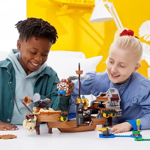 Miniatura 3 de LEGO Super Mario Bowser's Airship Expansion Set 71391 Juguete de construcción para niños; nuevo 2021 (1,152 piezas)