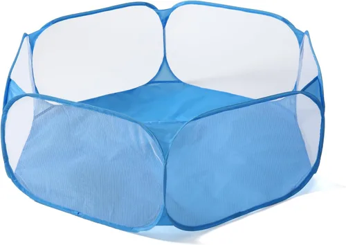 Miniatura 14 de STARBOLO Tienda de campaña para niños con pelotas, plegable para niños pequeños, piscina de pelotas, valla de gateo para interiores y exteriores
