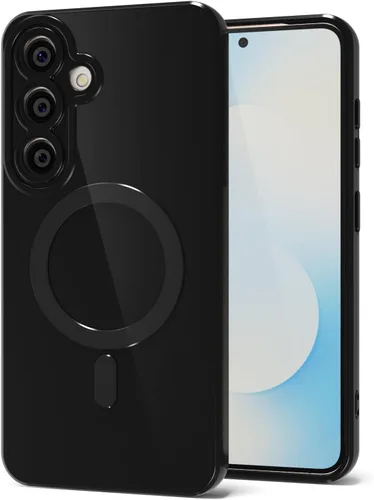 Miniatura 67 de Svanove para Samsung Galaxy S22 Funda de teléfono de silicona magnética, compatible con Magsafe, linda para mujeres, brillante color brillante, gel