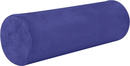 Miniatura 15 de Almohada cervical azul claro y verde azulado para aliviar el dolor de cuello, almohada redonda para el cuerpo, almohada de apoyo lumbar para cama