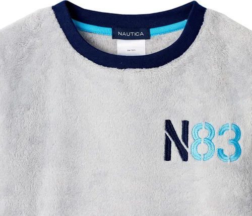 Miniatura 2 de Nautica Conjunto de 2 piezas de sudadera de forro polar y pantalón de pijama para niños