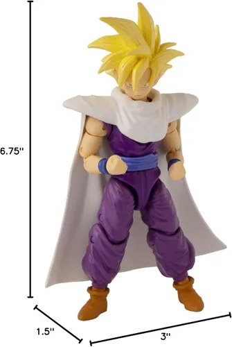 Miniatura 5 de Dragon Stars Series - Dragon Ball Super - Super Saiyan Gohan (niño), figura de acción de 6.5 pulgadas