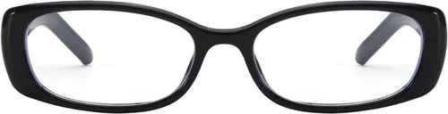 Miniatura 8 de SODQW Lentes rectangulares de luz azul para mujer, de moda, pequeños, Y2K, para oficina, sirena, bayoneta, lentes falsos con lente transparente