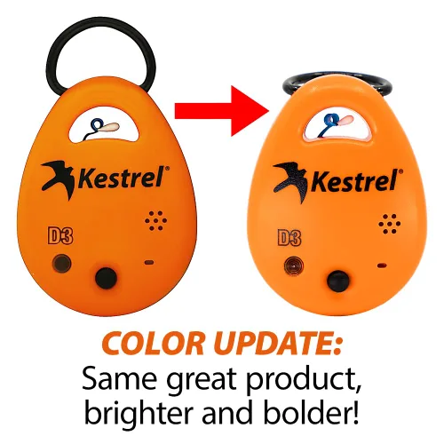 Miniatura 3 de Kestrel Drop D3FW Fire Weather Monitor, Naranja