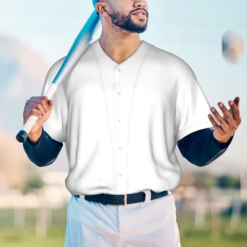 Miniatura 2 de Camiseta de béisbol personalizada con número de nombre cosido o impreso, camiseta de béisbol para hombres, mujeres, jóvenes, camiseta de béisbol
