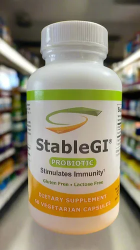 Suplemento probiótico - Suplemento Saccharomyces Boulardii para todas las edades - Fácil de tragar - Cápsulas vegetarianas - Apoya el sistema
