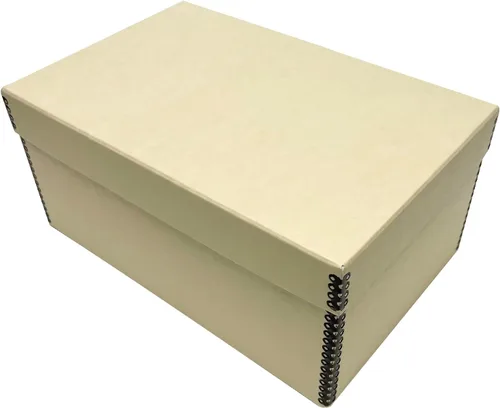 Miniatura 8 de Golden State Art, Cajas de almacenamiento para fotos de archivo, caja de conservación de tarjetas sin ácidos con tapa extraíble, para almacenar