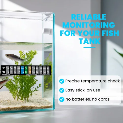 Miniatura 5 de Tira de termómetro horizontal adhesiva, pantalla digital de temperatura para fermentación, elaboración de cerveza, vino, cerveza, kombucha