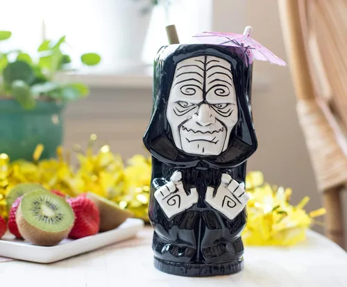 Miniatura 5 de STAR WARS Geeki Tikis Emperor Palpatine Darth Sidious - Taza de cerámica 18 onzas