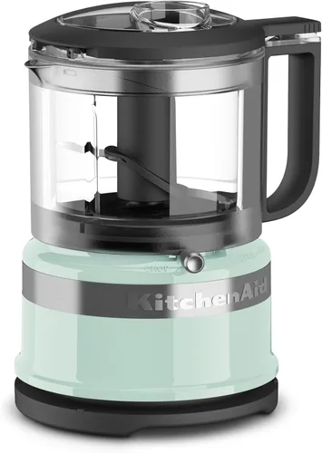 Miniatura 2 de KitchenAid - Picadora de alimentos de 3,5 tazas KFC3516IC, licuadora de mano con cable de velocidad variable y para hielo, KHBV53