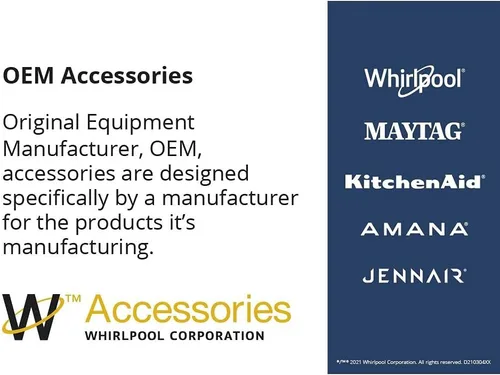 Miniatura 6 de Whirlpool 30-48KITRC Kit de conectores originales OEM para gamas de gas – Reemplaza 1200186, 18001065, 30-48KITR, 30-48KITRA, AH1485650, EA1485650