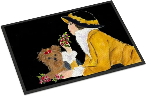 Miniatura 83 de Caroline's Treasures SS8220MAT - Felpudo afgano de 18 x 27 pulgadas, para interiores y exteriores, para entrada, antideslizante, lavable, de pelo