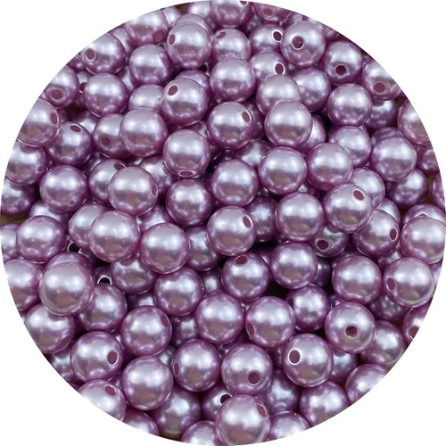 Miniatura 25 de 3000 cuentas de perlas de 0.118 pulgadas con agujero redondo suelto para decoración del hogar, rellenos de jarrones, manualidades, fabricación
