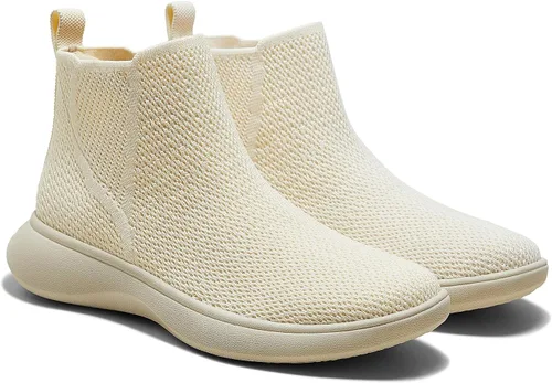 VIVAIA Botas Urbanas para Mujer, Botines de Tobillo, Zapatillas Deslizantes Manos Libres, Ligeras, Cómodas, Elásticas, con Soporte del Arco,