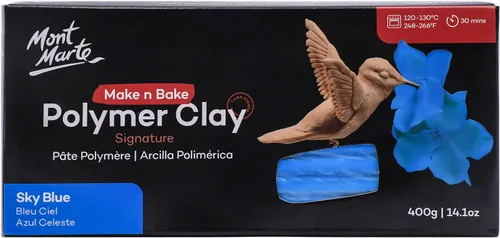 Miniatura 9 de Mont Marte Make n Bake Arcilla Polimérica 14.11 oz - Escarlata