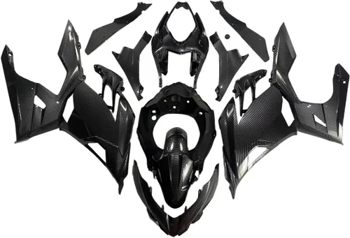 Miniatura 25 de Kit completo de carenado de plástico ABS gris dorado brillante para Kawasaki Ninja 400 2018 2019 2020 2021 2022 2023 NINJA400 18-23 Kit de Brillo