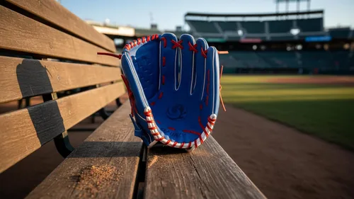 Miniatura 5 de PHINIX Guantes de béisbol juveniles de piel de cerdo múltiples estilos de 11 a 12 pulgadas Azul real