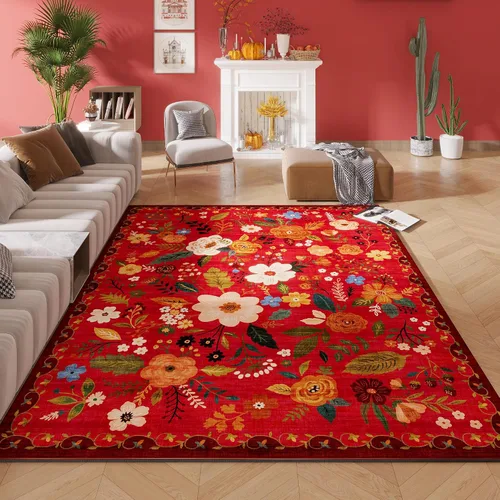 Miniatura 63 de Rugcomf Alfombra Pasillera para Pasillos Alfombra de Cocina Antideslizante 2'6'' x 8' Alfombras Pasilleras Lavables con Respaldo de Goma Alfombra