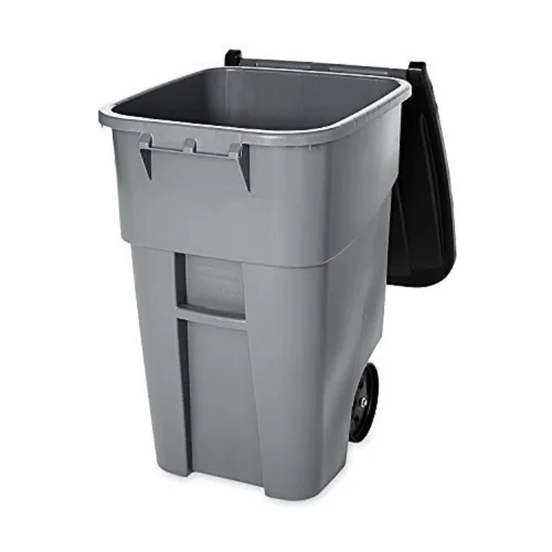 Miniatura 2 de Rubbermaid Commercial Products BRUTE Contenedor de Basura/Desperdicios Rodante con Ruedas, 95 Gal, Gris, para Restaurantes/Hospitales/Oficinas/Área