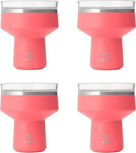 Miniatura 12 de Reduce Saltini - Vaso de cóctel de 16 onzas, vaso aislado de margarita con tapa, mantiene las bebidas frías durante 10 horas, alternativa al vaso