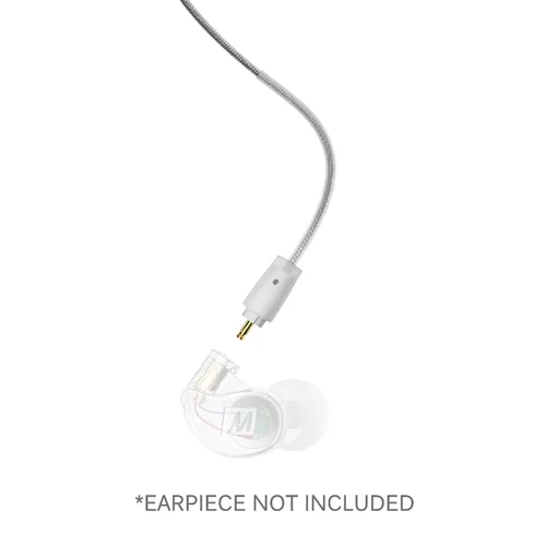 Miniatura 3 de MEE audio MX PRO Series M6 PRO 72 pulgadas Cable de audio estéreo de longitud extendida (transparente)