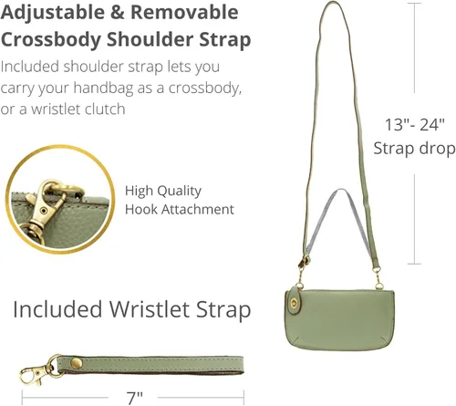 Miniatura 4 de Joy Susan Bolso bandolera de leopardo para mujer