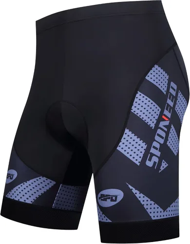 sponeed Pantalones cortos de ciclismo para hombre, pantalones acolchados para ciclismo, ropa de ciclismo