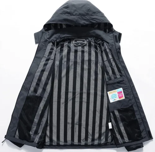 Miniatura 3 de Chaqueta impermeable y rompevientos para hombre ligera y transpirable
