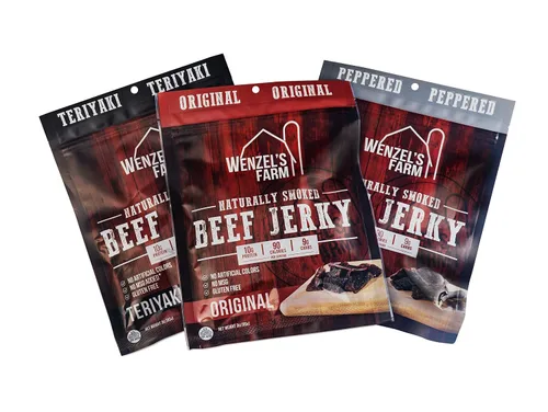 Miniatura 5 de Wenzel's Farm - Cecina de res original 10 oz. Ahumada naturalmente Sin MSG, rellenos, aglutinantes, colores artificiales Sin gluten