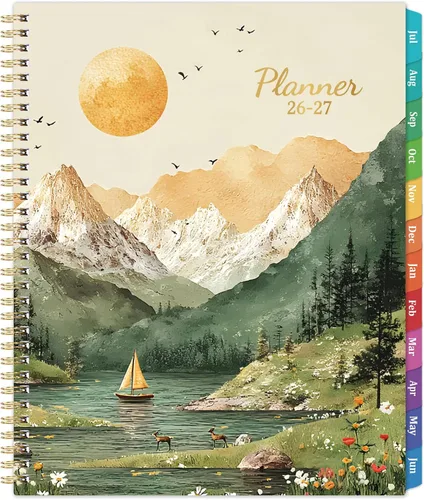 Miniatura 8 de Agenda mensual 2026-2028, agenda mensual 2026-2028 de julio de 2026 a junio de 2028, planificadores de 2 años de 8.5 x 11 pulgadas, calendario de 2
