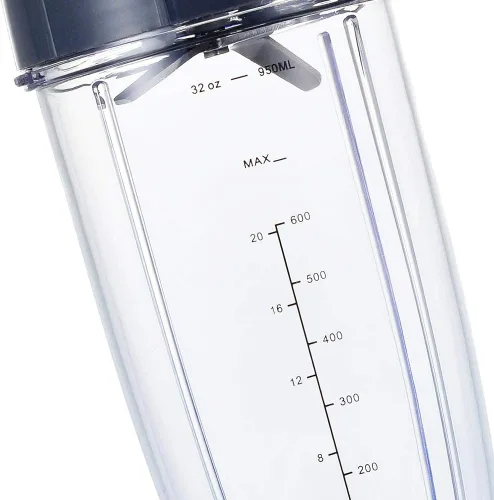 Miniatura 4 de Piezas de repuesto para licuadora Nutribullet, tazas de 32 oz y 24 oz con cuchilla extractora de repuesto, compatible con licuadoras Nutri Bullet