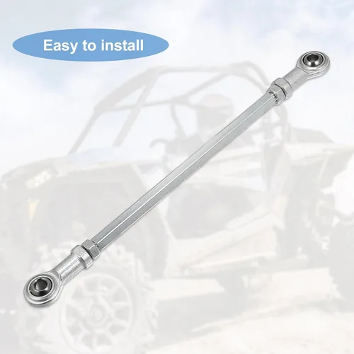 Miniatura 5 de Motoforti 2 unids 8.661 in longitud 0.315 in agujero diámetro ajustable dirección dirección varilla rótula articulación para 49cc ATV eléctrico Go
