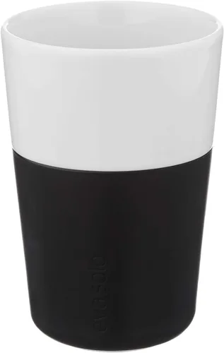 Miniatura 12 de Eva Solo 2 Tazas Tumbler de Espresso Tazas de Café Tumbler de Porcelana de 3 oz con Agarre Recubierto de Silicona Diseño Danés, Funcionalidad
