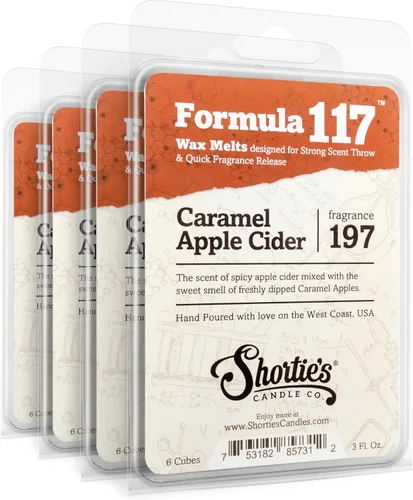 Miniatura 11 de Shortie's Candle Company Apple Harvest Wax Melts - Paquete a granel, fórmula 117-4 barras altamente perfumadas, hechas con aceites naturales