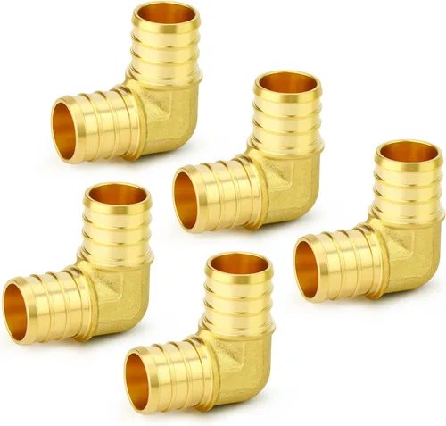 Miniatura 18 de GASHER 10 piezas sin plomo latón 1 "acoplamiento Pex, accesorios Pex de 1 pulgada para tubería Pex