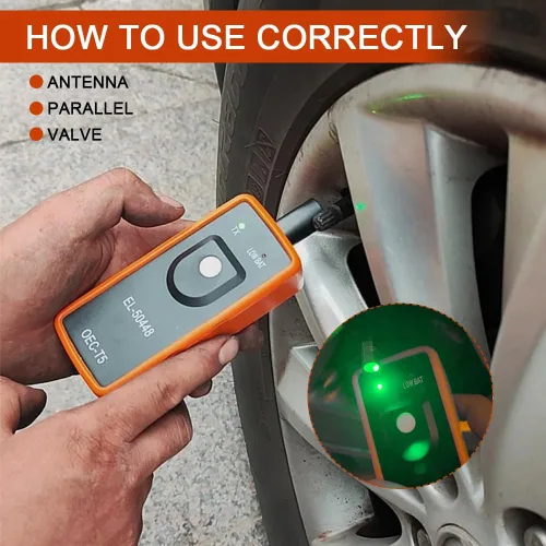 Miniatura 7 de TPMS Herramienta de reaprendizaje para sensor de neumáticos de automóvil, EL-50448 Herramienta de reinicio de activación del sensor de presión