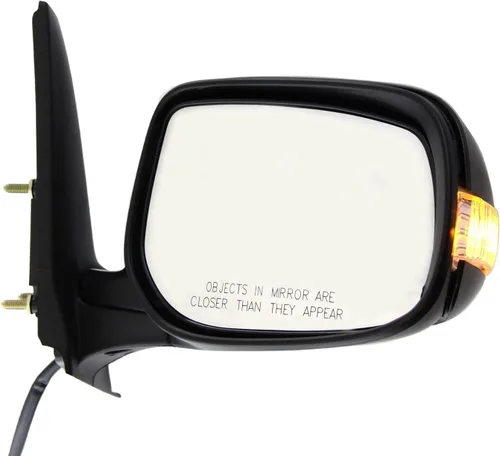 Kool Vue - Espejo lateral de pasajero para Scion xB 2008-2015, con luz de señal, pintable, accesorios exteriores automotrices